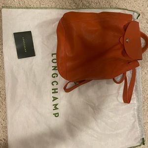 LONGCHAMP leather xs backpack